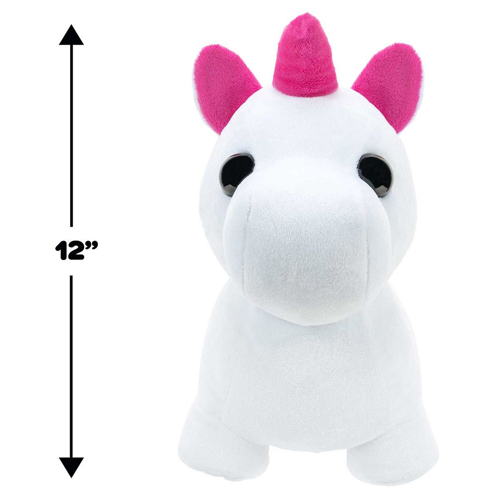 Adopt Me - Battery Operated Plush Neon Unicorn - 12-Inch