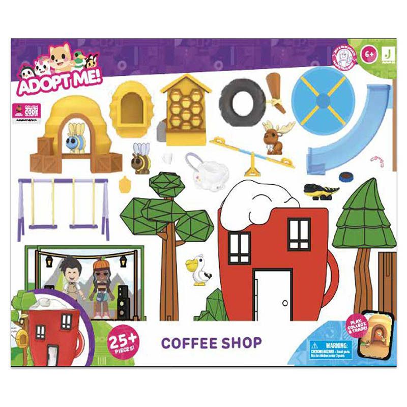 Adopt Me - Coffee Shop & Park Playset