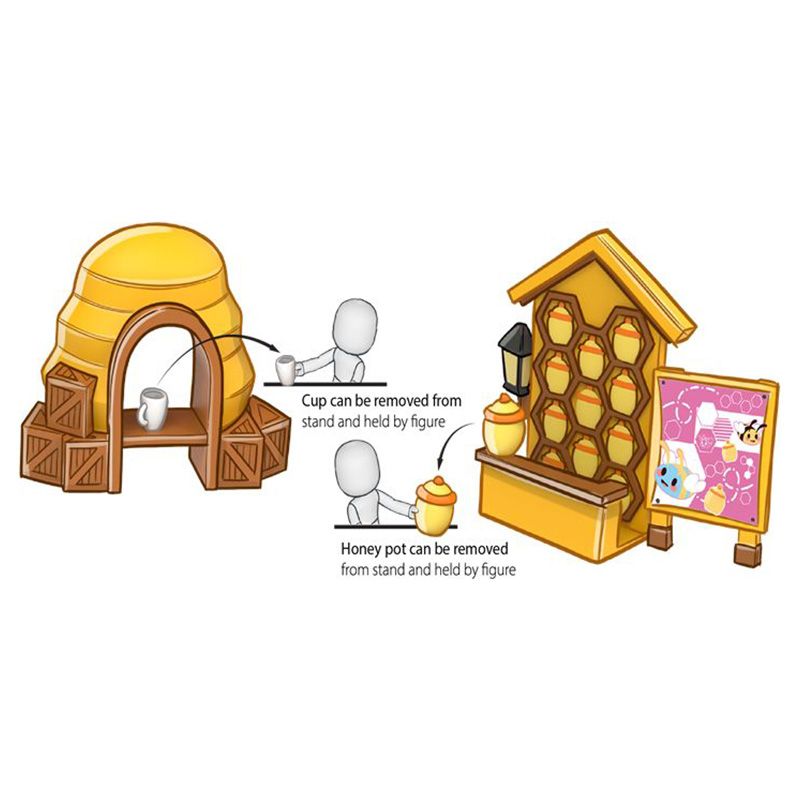 Adopt Me - Coffee Shop & Park Playset