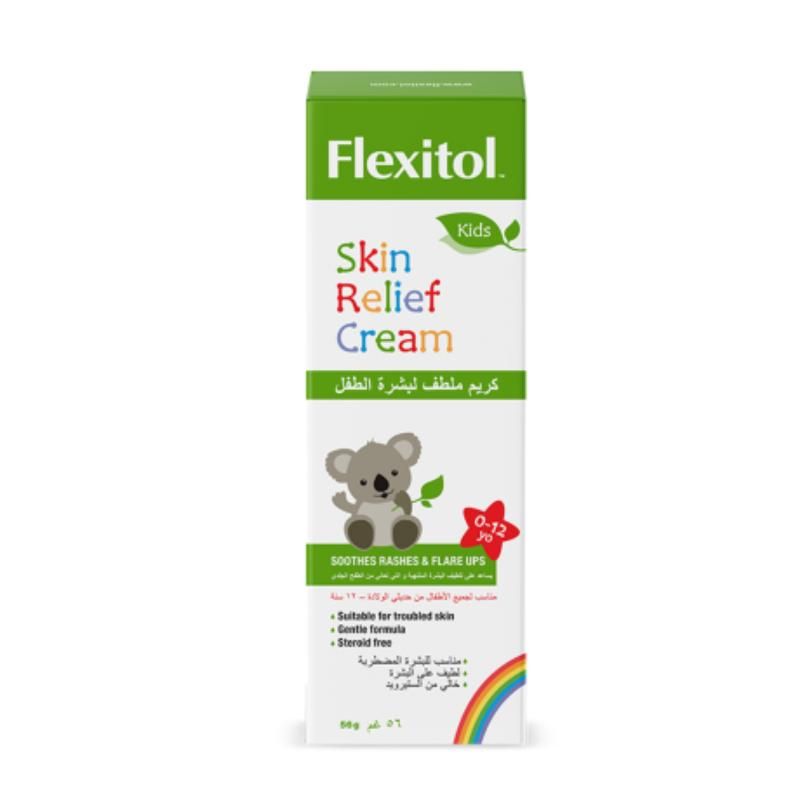 Flexitol - Kids Skin Relief Cream 56g - White