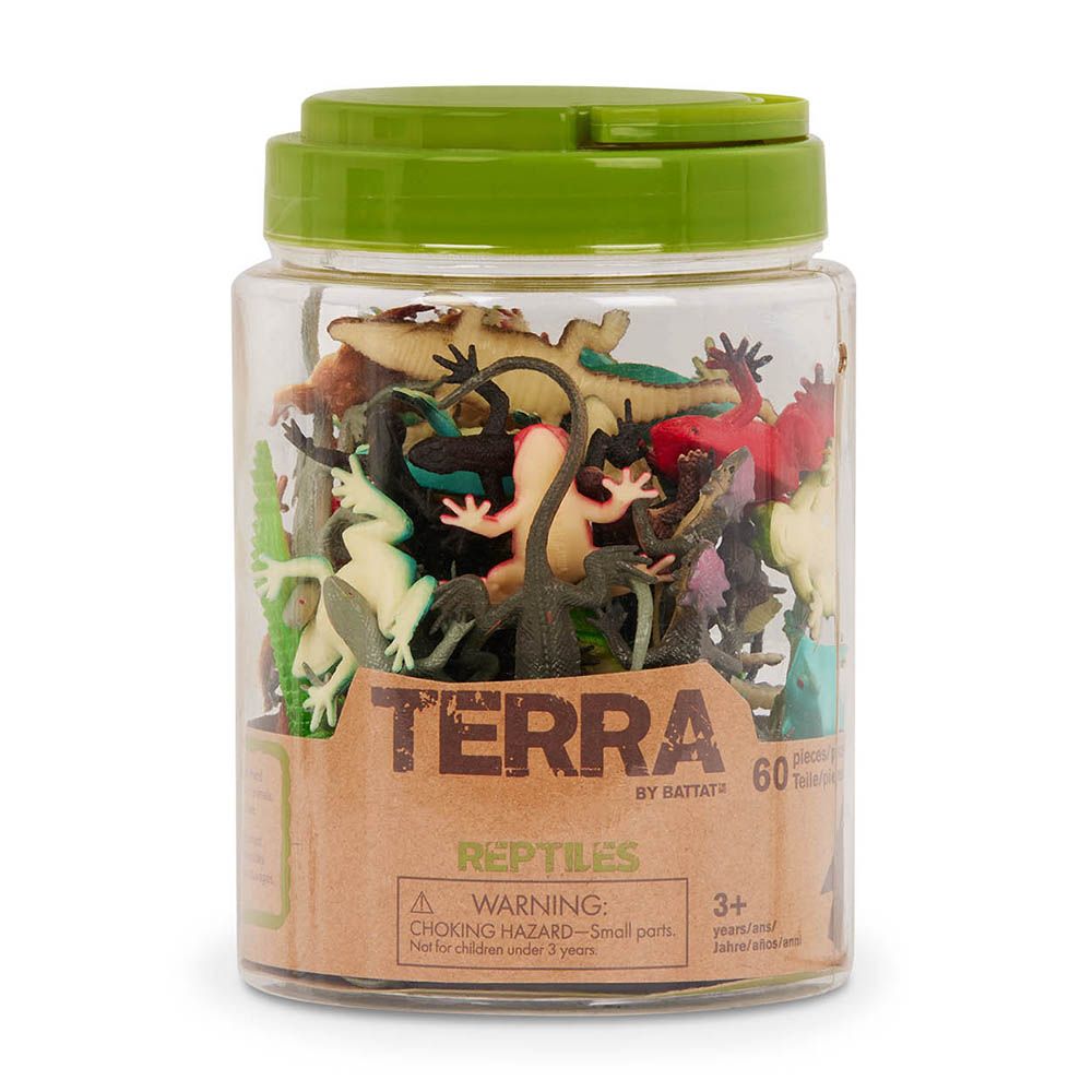 Terra - Reptiles Playset - 60pcs