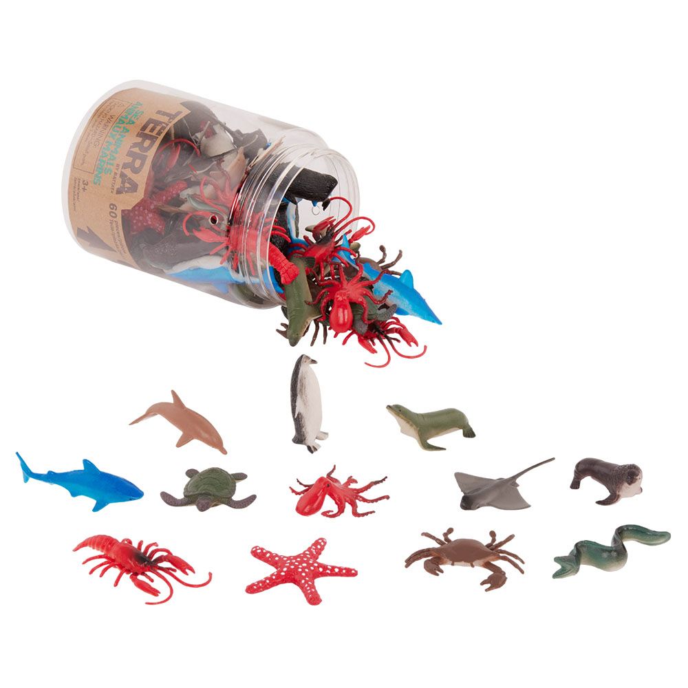 Terra - Sea Animals Playset - 60pcs