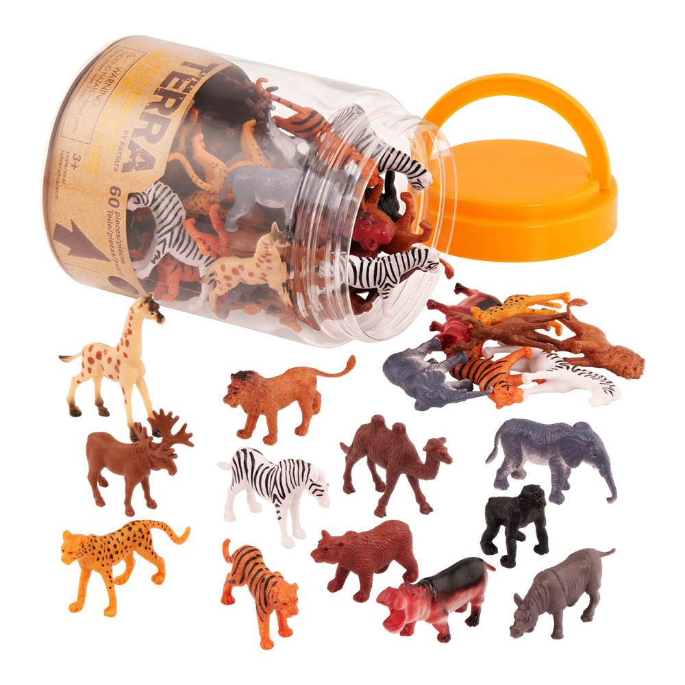 Terra - Wild Animals Playset - 60pcs