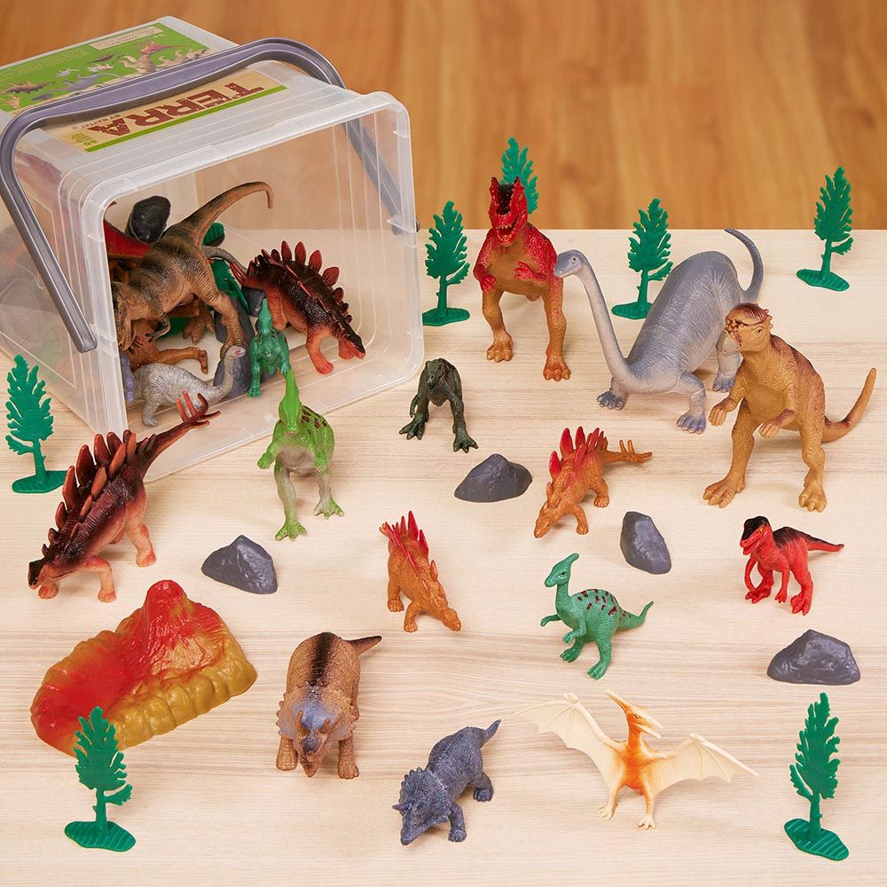 Terra - Dinosaurs Playset - 8pcs