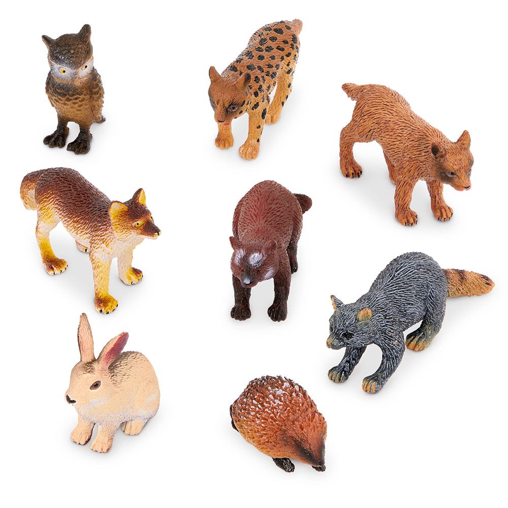 Terra - Forest Animals Playset - 8pcs