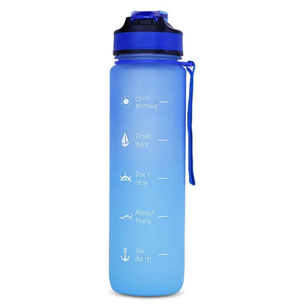 Anemoss - Anchor Pattern Tritan Water Bottle - 1000 ml