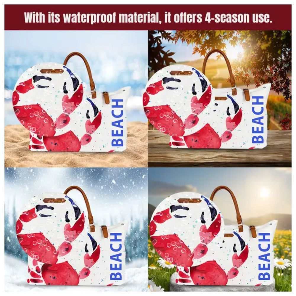 Anemoss - Beach Bag - Crab