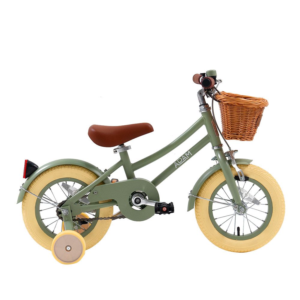 Adam Bike - The Little Adam Pedal Bike - Sage - 12"- Glossy Finish