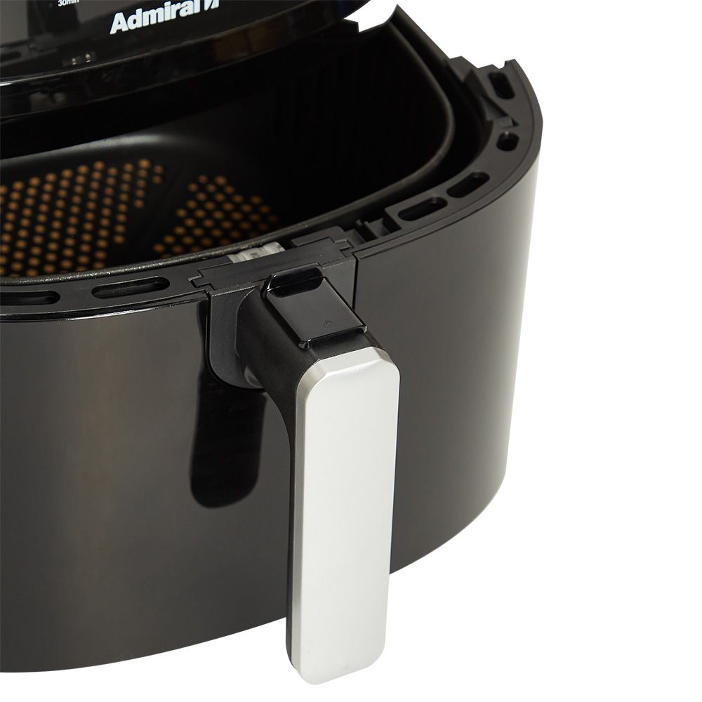 Admiral - 8 Program Air Fryer - Black - 6.1 L - 1800 W