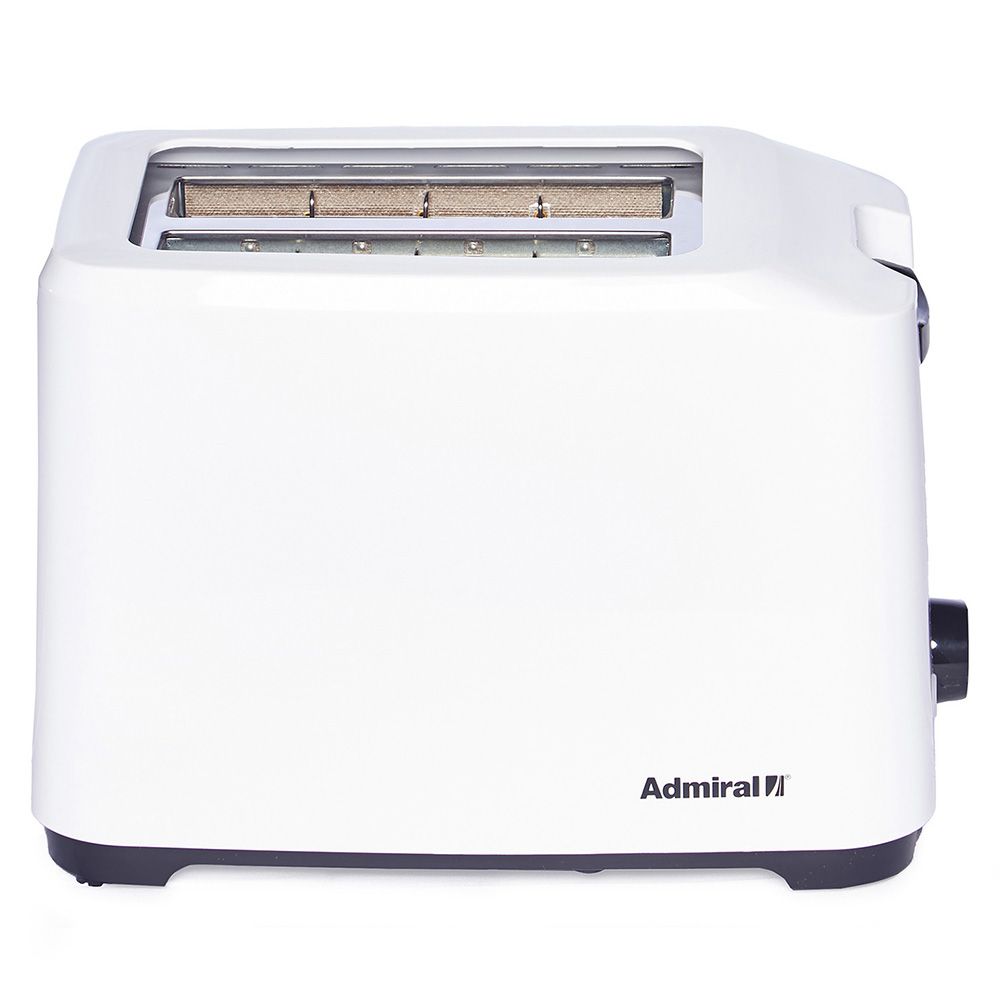 Admiral - 2 Slice Toaster w/ Lever & Knob - White - 750 W