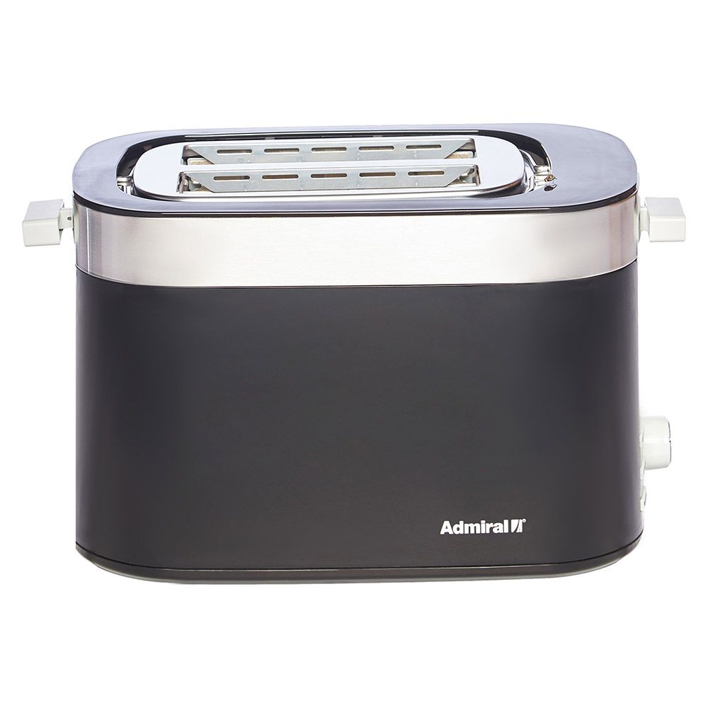 Admiral - 2 Slice Toaster w/ Browning Knob - Black - 730-870 W