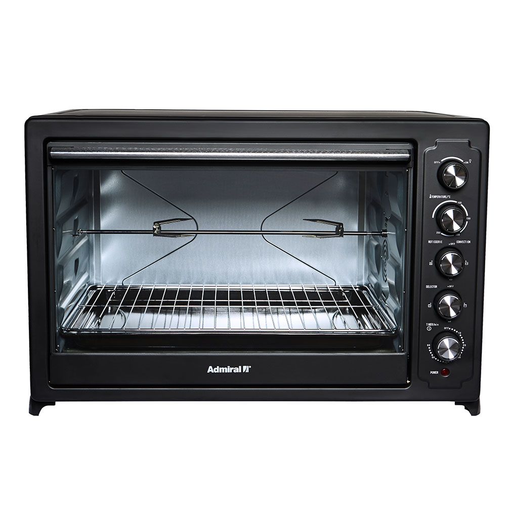 Admiral - Electric Oven With Grill - Black - 100 L - 2800 W