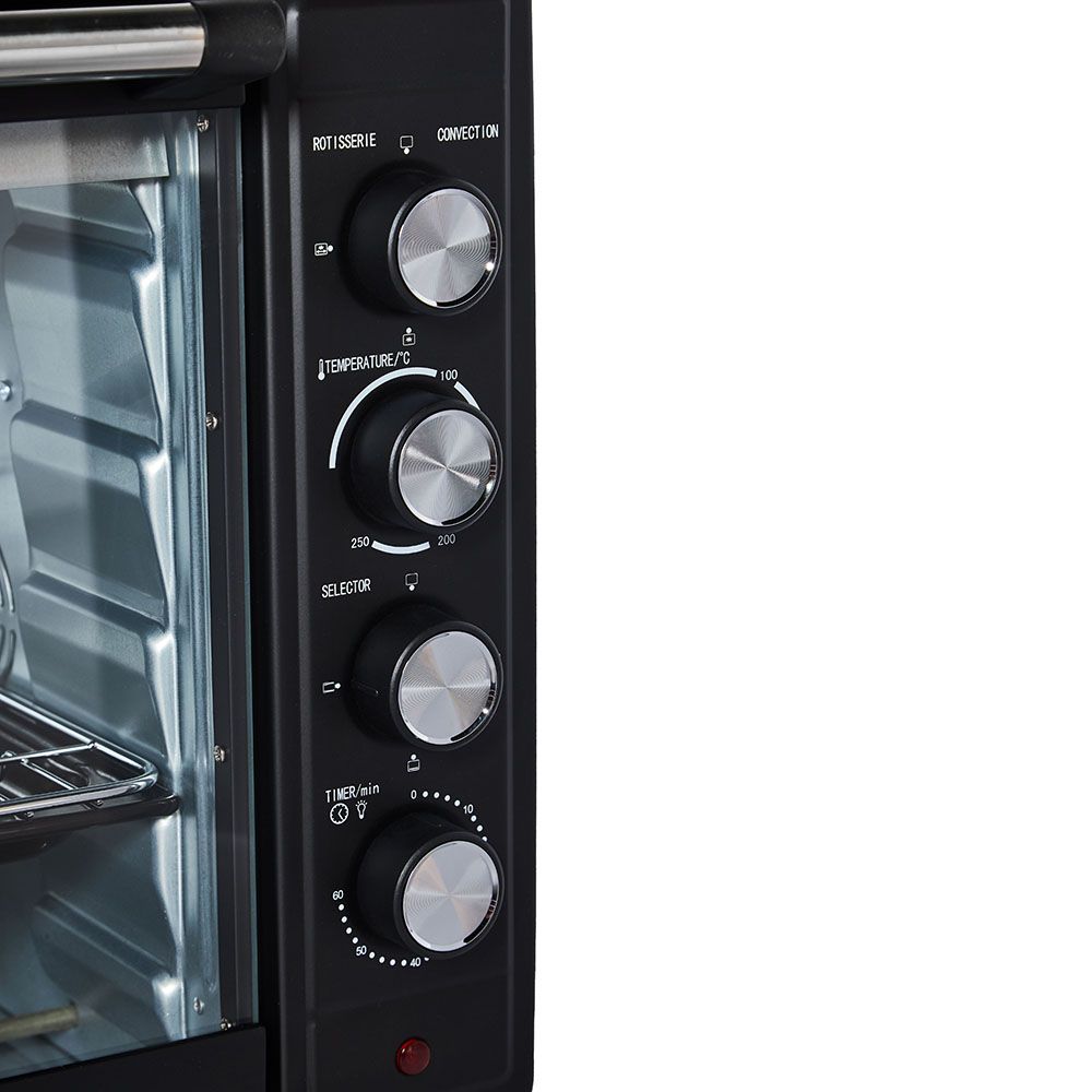 Admiral - Electric Oven With Grill - Black - 75 L - 2800 W