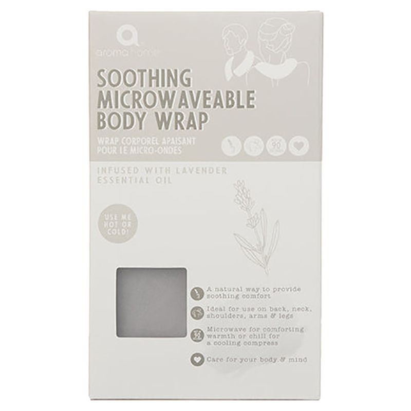 Aroma Home - Soothing Microwaveable Body Wrap - Grey