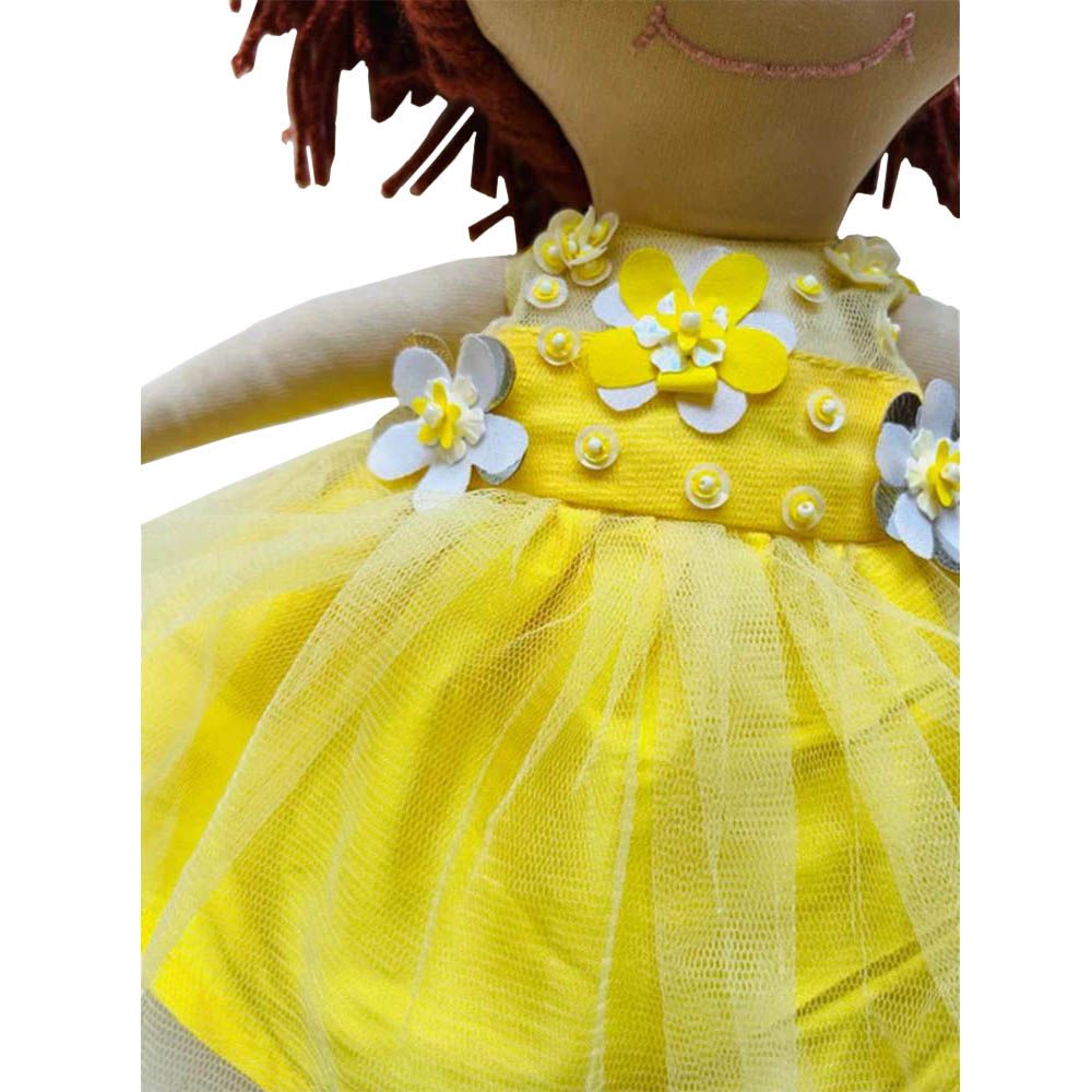 A Little Fable - Marigold 3D Flower Doll - 30.48 cm