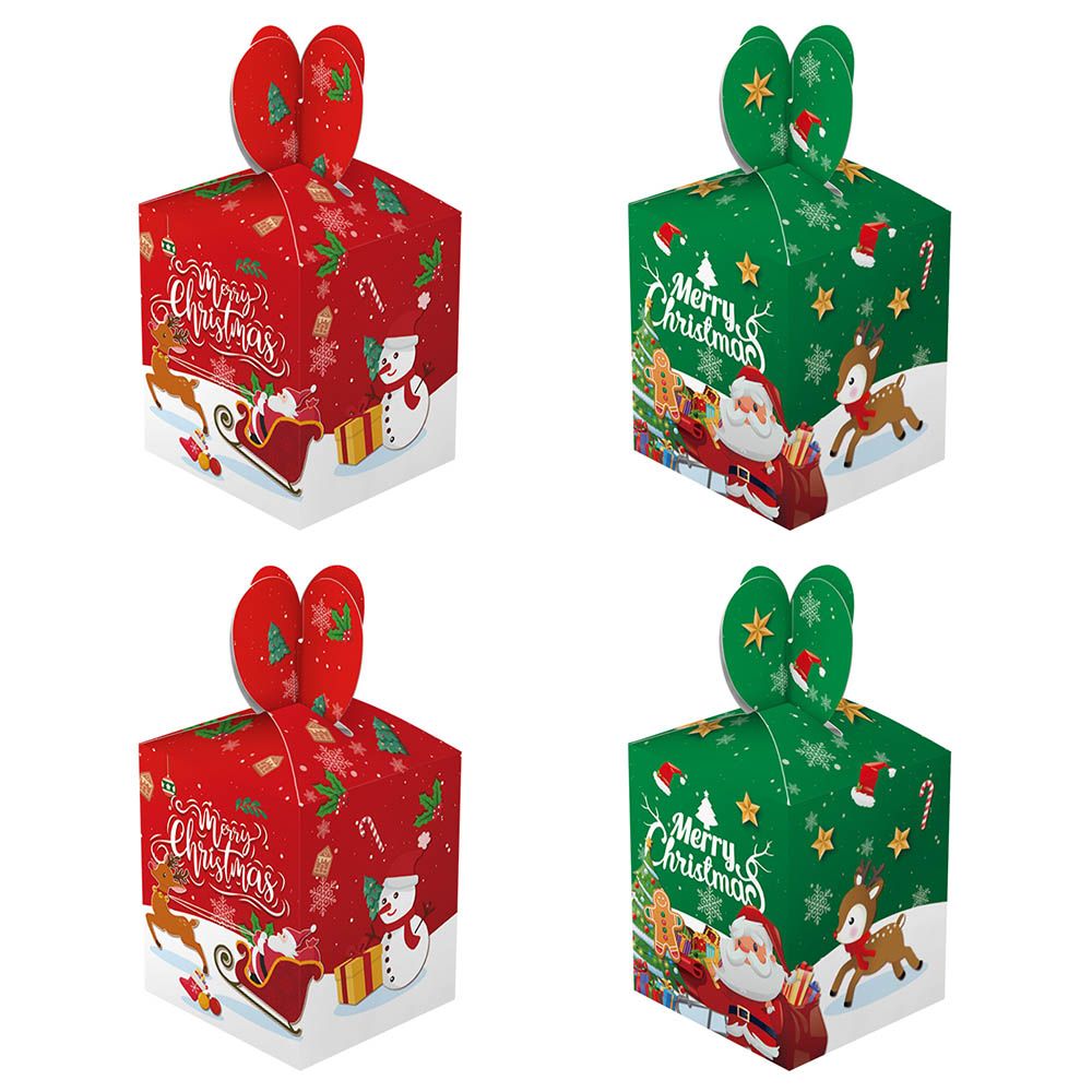 Highland - Merry Christmas Gift Candy Boxes - 6pcs