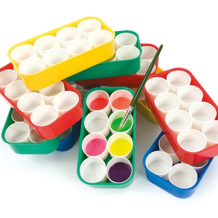 TTS - Paint Tray With 8 Pots - 10pcs