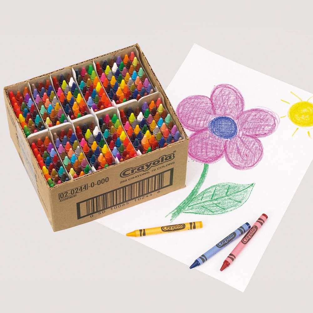 TTS - Crayola Standard Crayon Class Pack - 288pcs