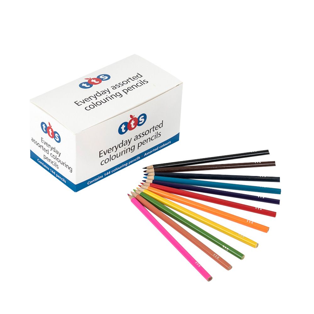 TTS - Standard Colouring Pencils - 144pcs