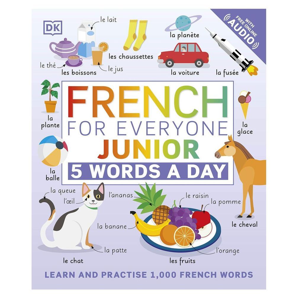 French for Everyone Junior 5 Words a Day