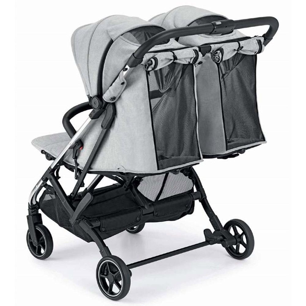 Cam - Gem Double Stroller - Grey