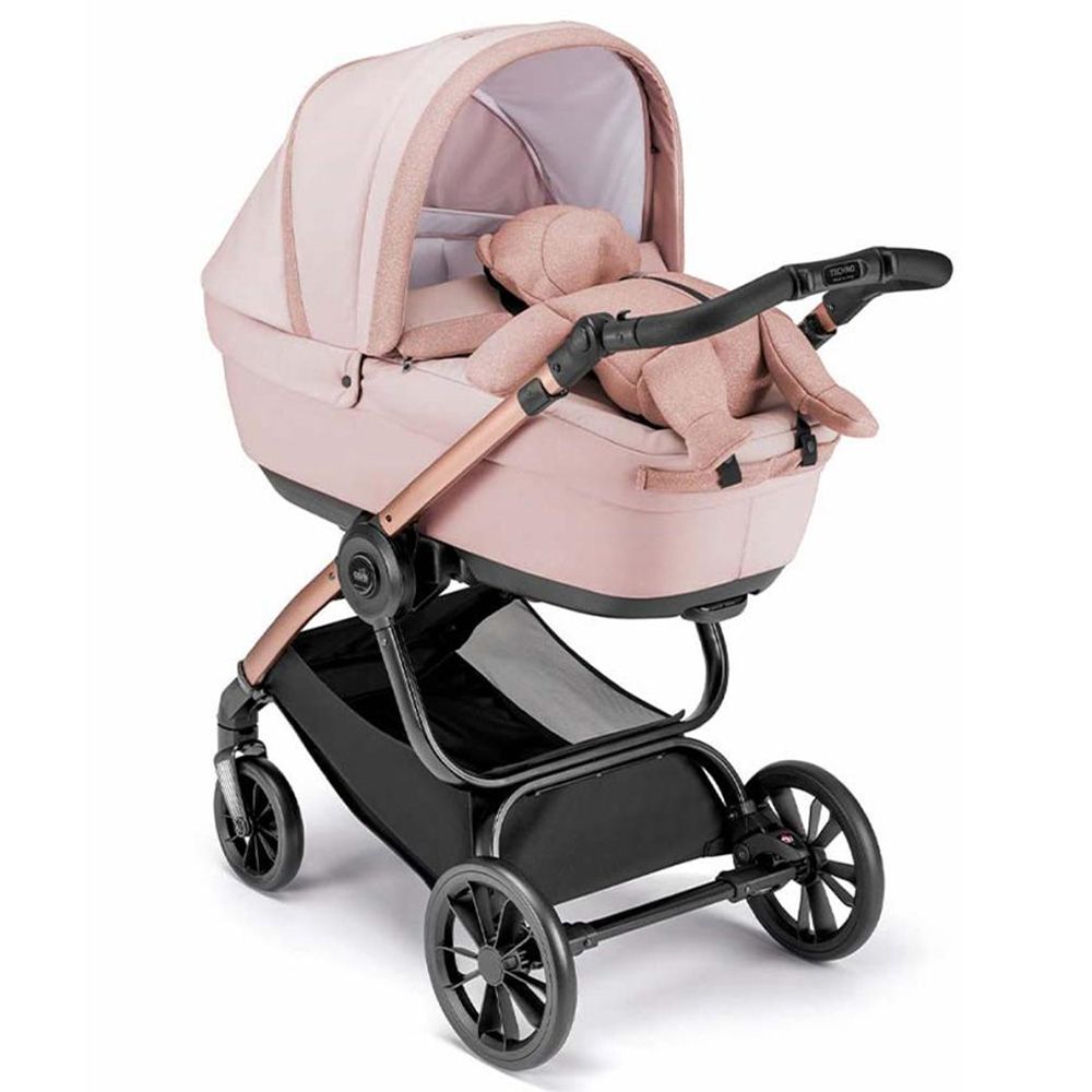 Cam - 3-in-1 Dinamico Smart Stroller - Pink