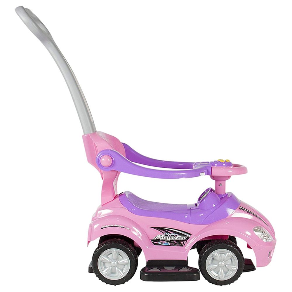 Amsham - Mega Pusher Car - Pink