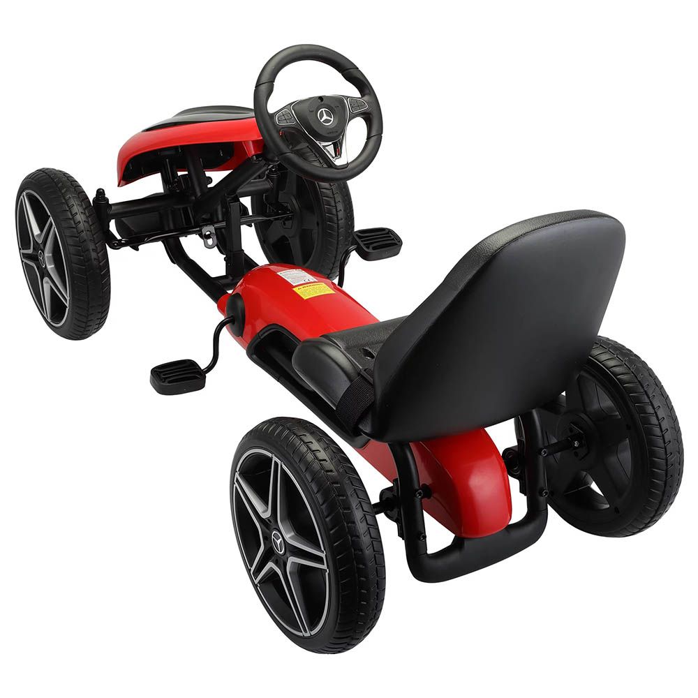 Mercedes-Benz - Pedal Go-Kart - Red