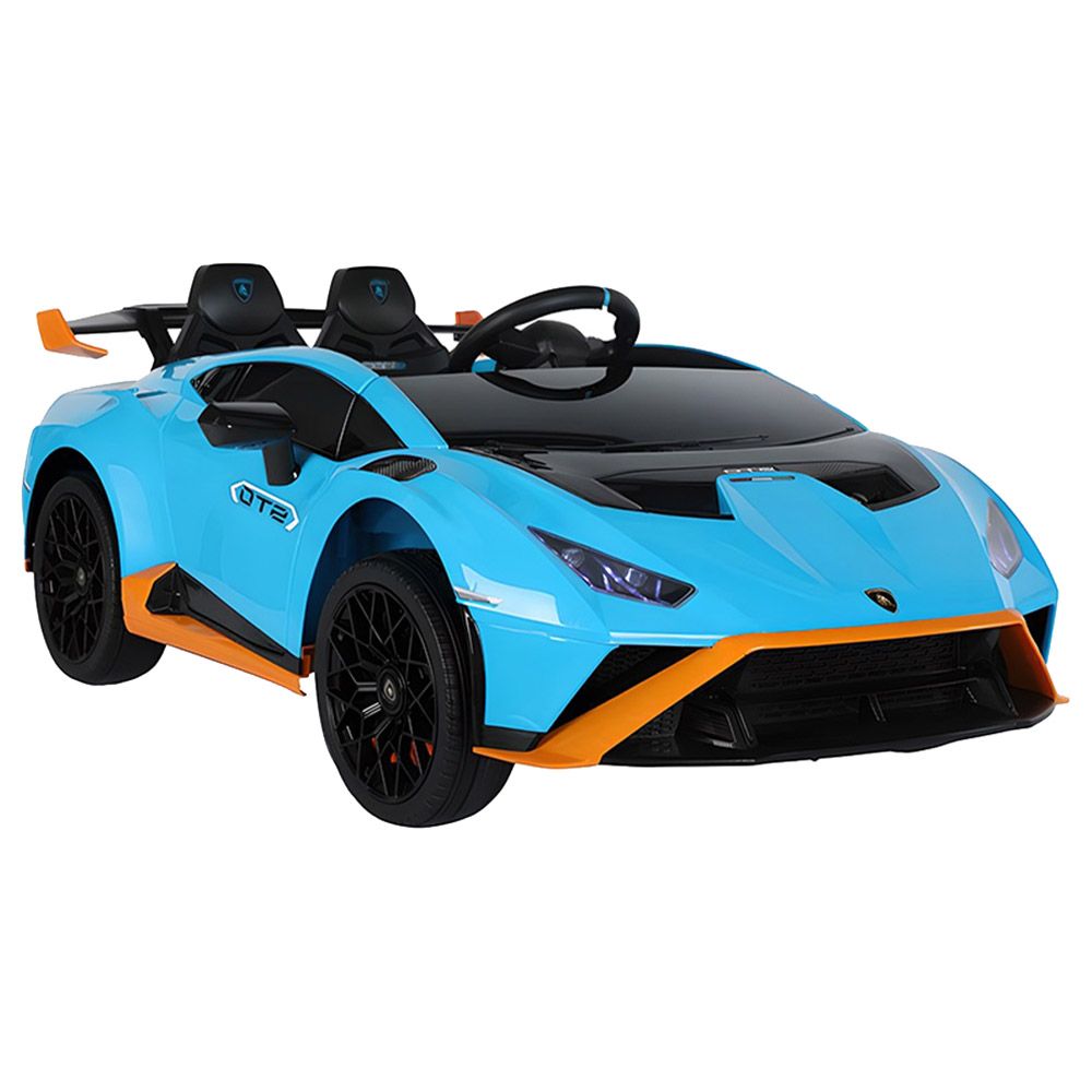 Lamborghini - Hurcan STO Kids Car - 12V - Blue