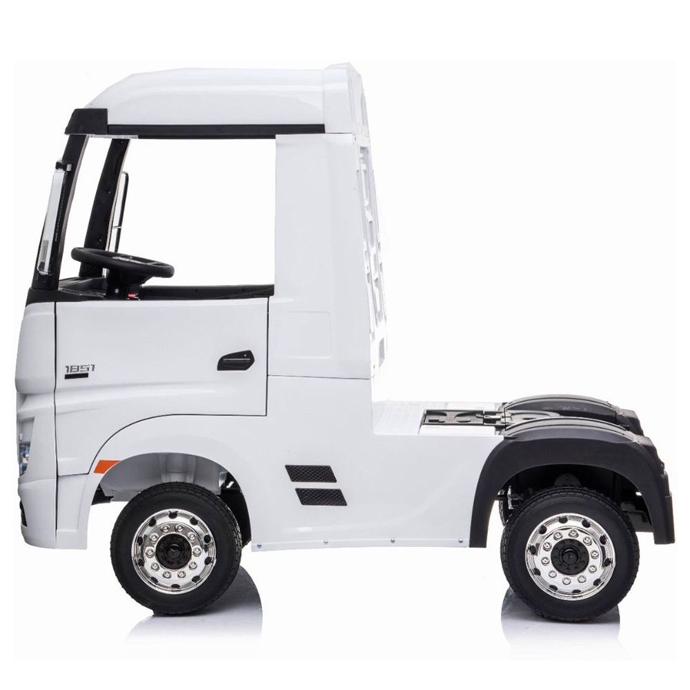 Mercedes-Benz - Actros Kids Rideon Truck - White - 12V