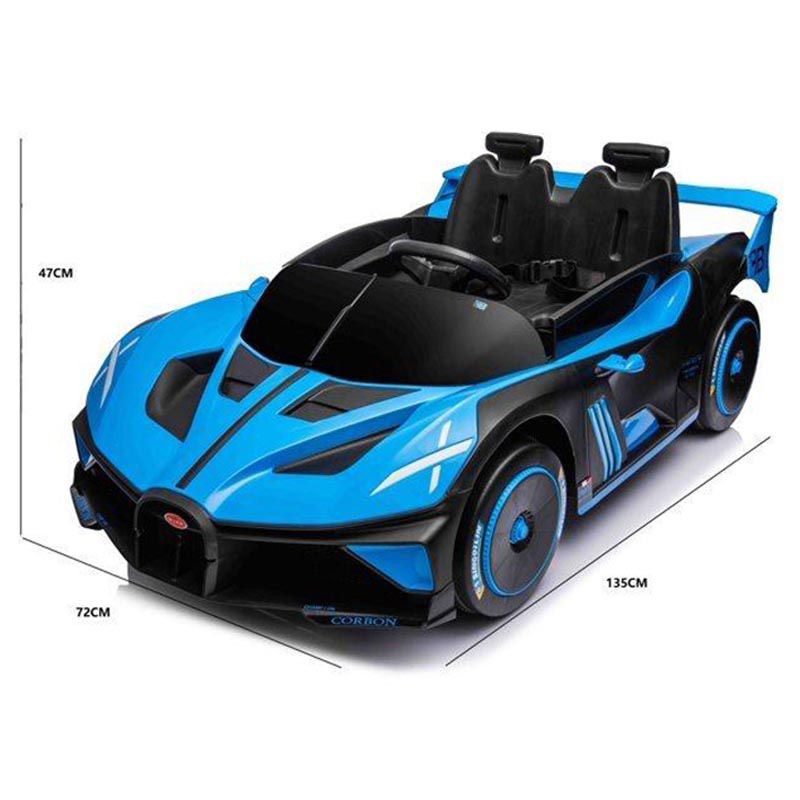 Amsham - Baby Love Remote Control Rideon Car - Blue - 24V