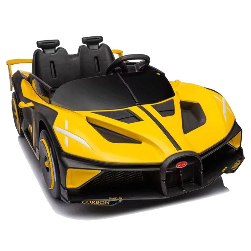 Amsham - Baby Love Remote Control Rideon Car - Yellow - 24V