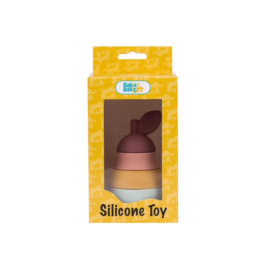 Babies Basic - Silicone Stacking Toy - Pear