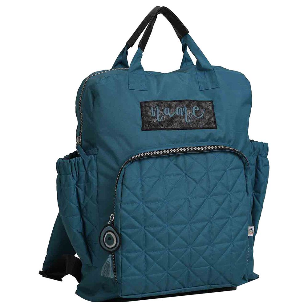 Mi Dulce An'ya - Customizeed Baby Diaper Backpack - Teal