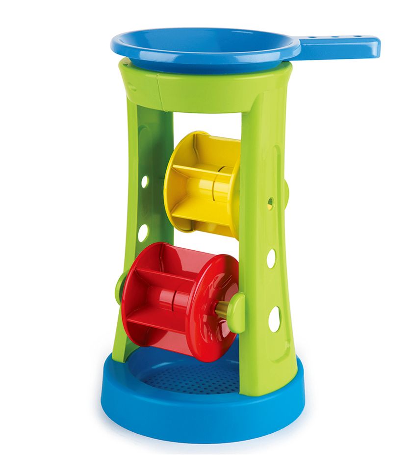 Hape - Double Sand & Water Wheel Beach Toy