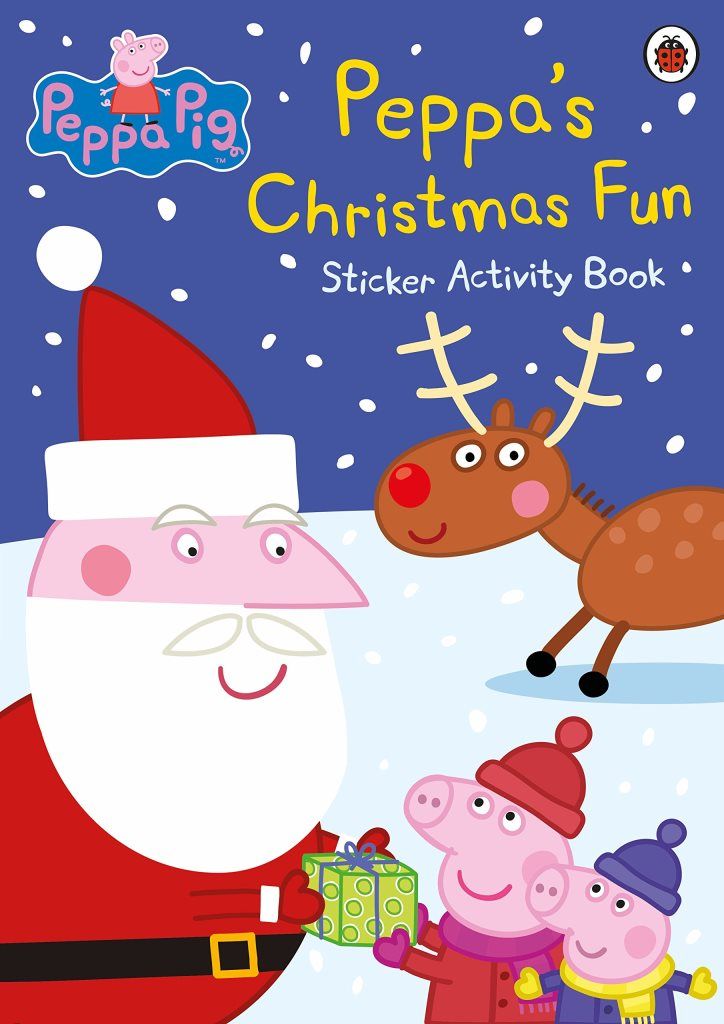 كتاب الأنشطة Peppa Pig Peppa s Christmas Fun Sticker