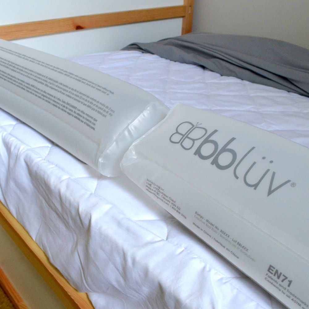 Bbluv - Bumps Inflatable Bed Rails - Grey - Pack of 2