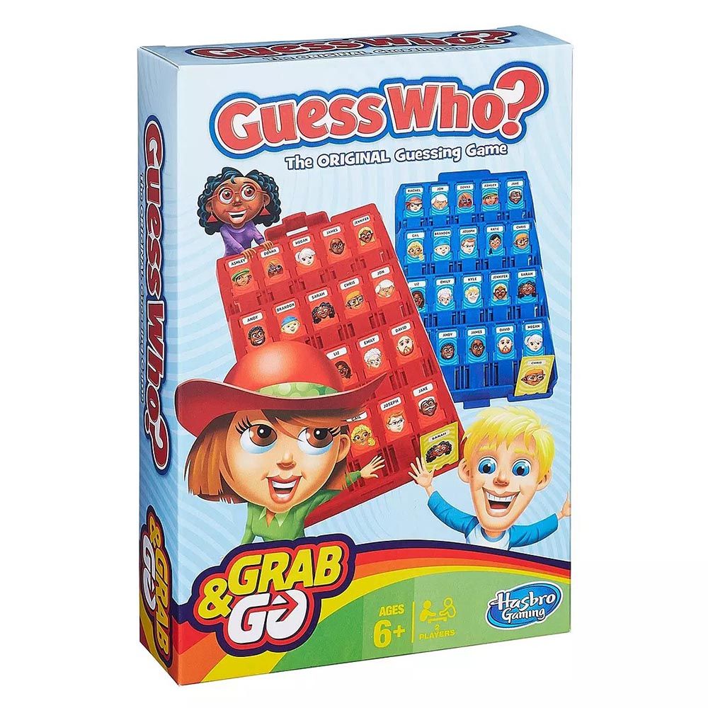 Hasbro Gaming - Grab And Go Guessing Board Game