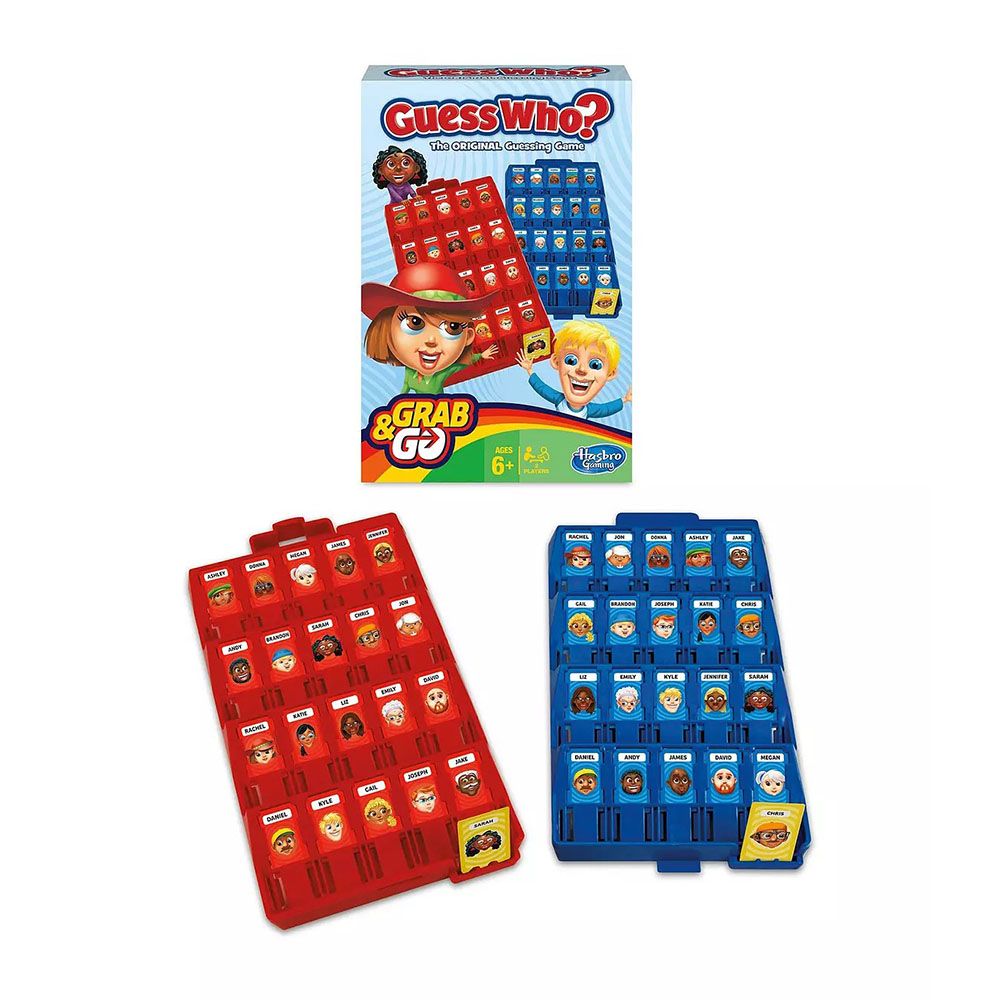 Hasbro Gaming - Grab And Go Guessing Board Game