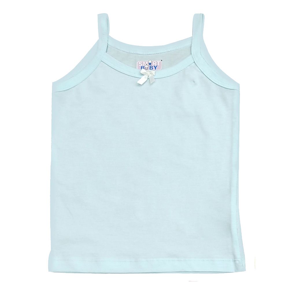 Smart Baby - 3pc-Set - Baby Girl Plain Sleeveless Spagetti Vest