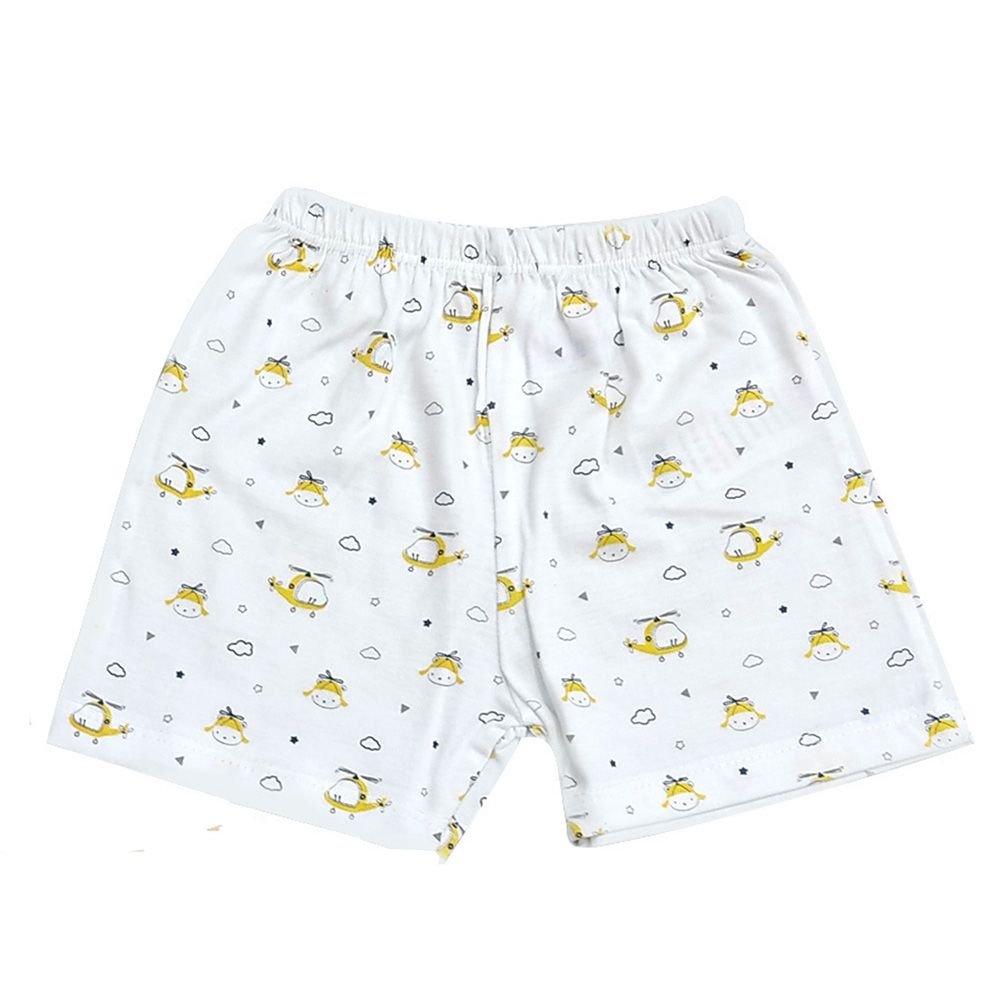 Smart Baby - 3pc-Set - Baby Boy Printed Shorts