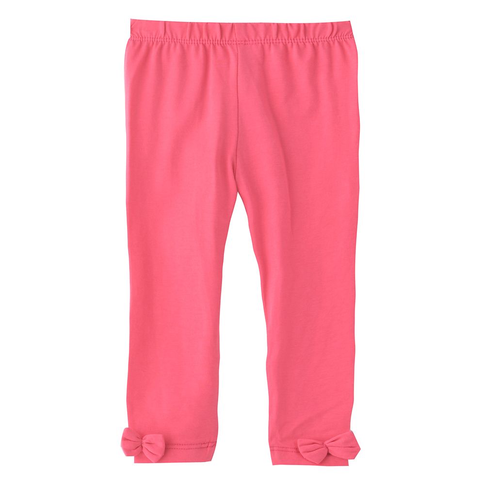 Smart Baby - Baby Girl Legging With Bow - Pale Pink