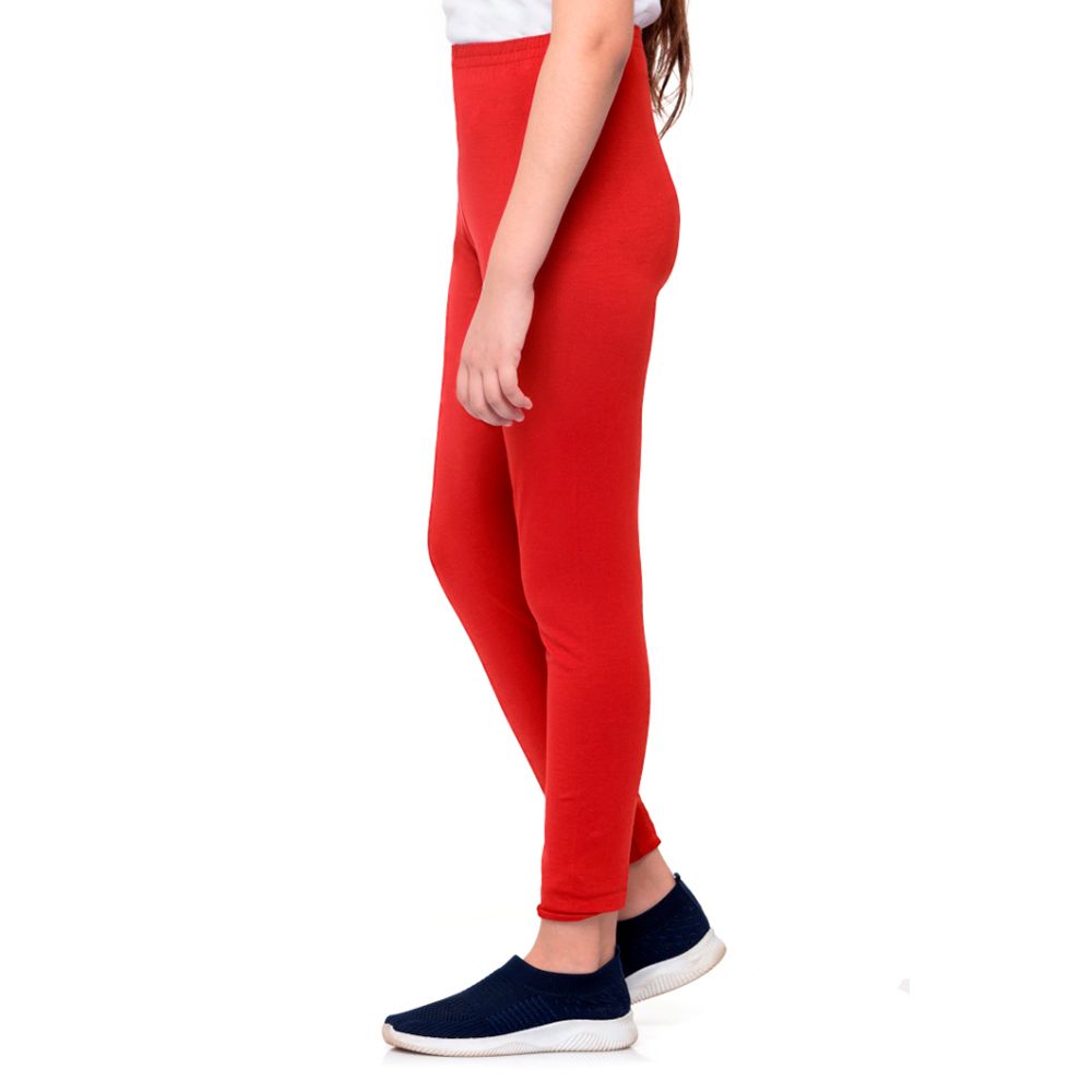 Nexgen Girls - Plain Leggings - Red