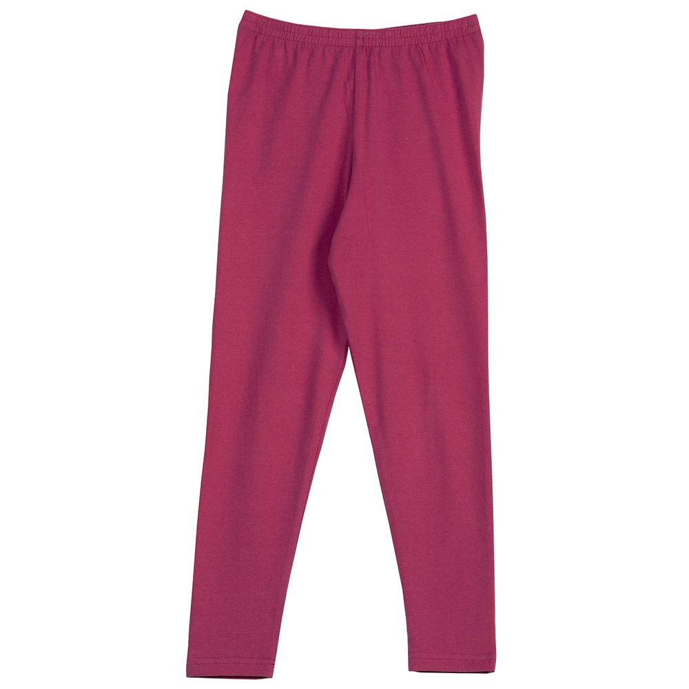 Nexgen Girls - Plain Leggings - Mauve Wine