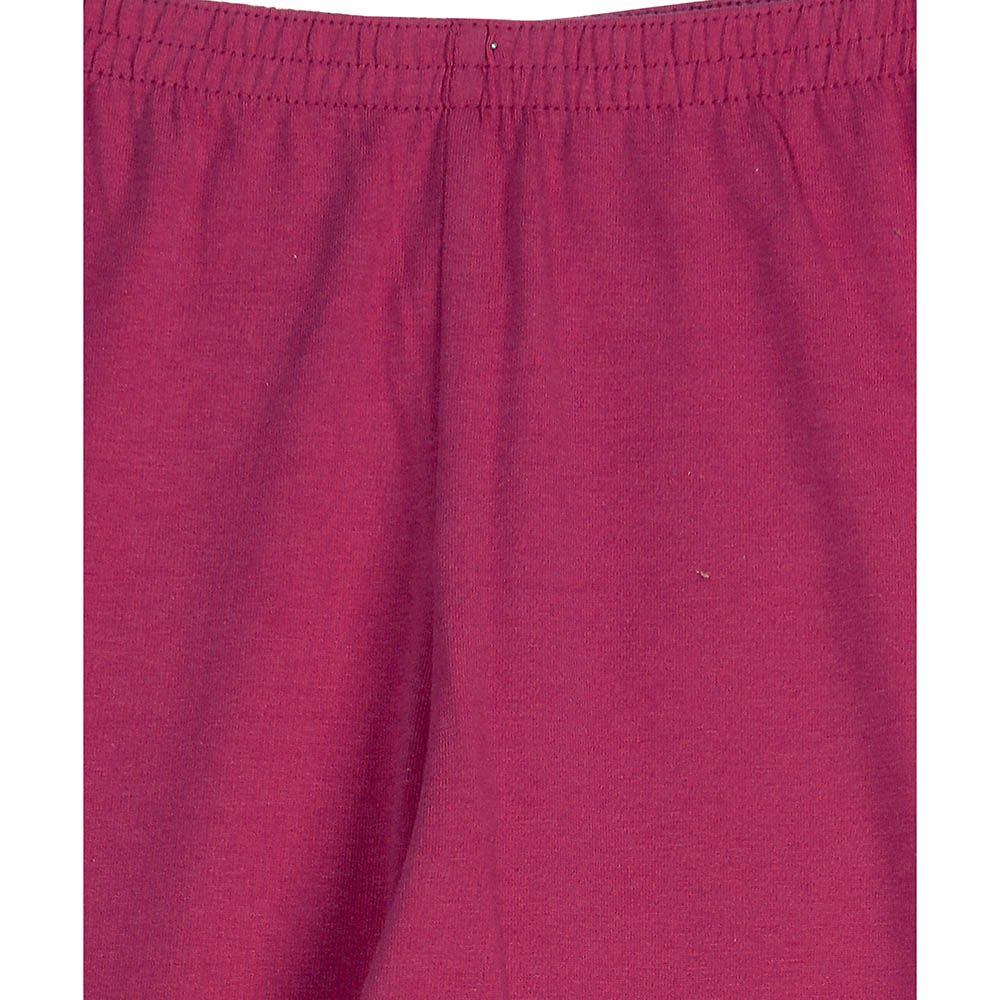 Nexgen Girls - Plain Leggings - Mauve Wine