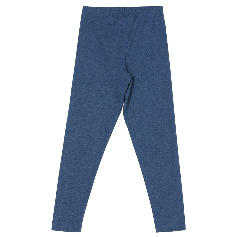 Nexgen Girls - Plain Leggings - Indigo Melange