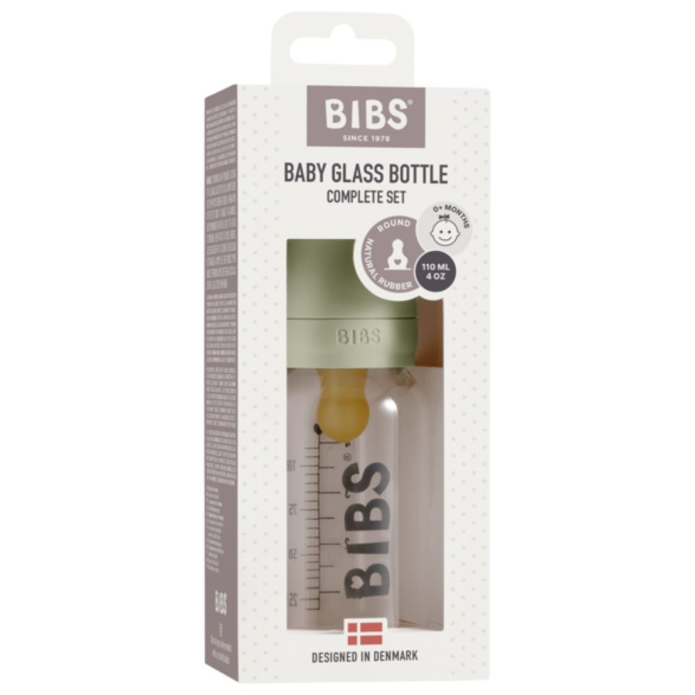 Bibs - Baby Feeding Bottle - Sage - 110 ml