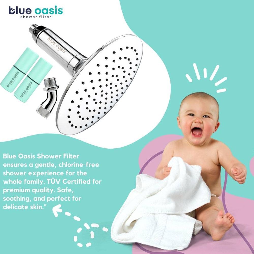 Blue Oasis - Rain Shower Bundle - 5 Pcs