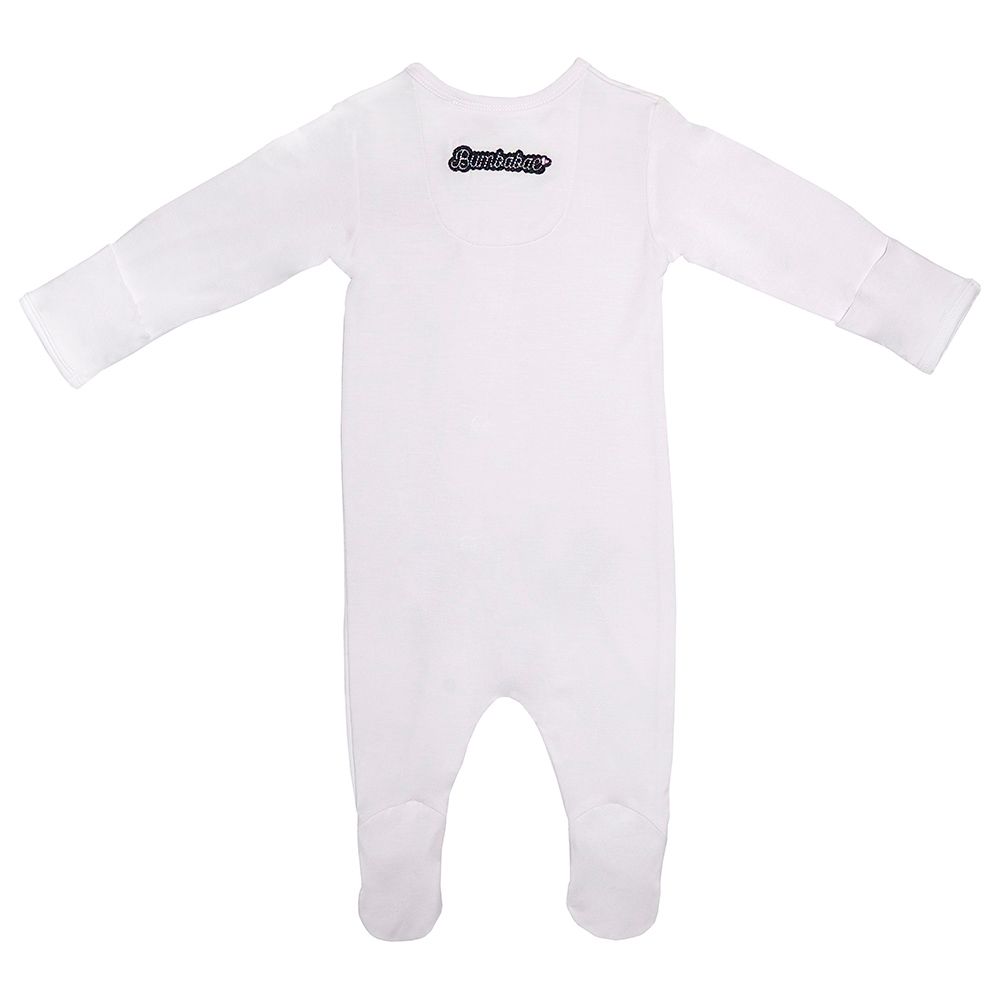 Bumbabae - Magnetic Clasp Sleepsuit - Stamp Of Rainbow