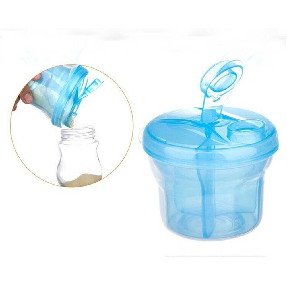 Blue Bird - Milk Powder Container - Blue